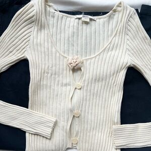 Kimchi Blue Ribbed Longsleeve ✨🤎